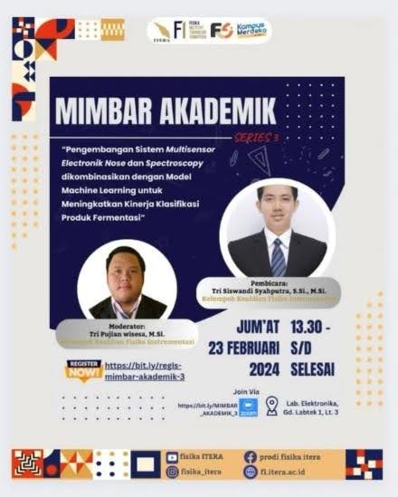 Mimbar Akademik Series 3 – Pengembangan Sistem Multisensor dan Spectroscopy