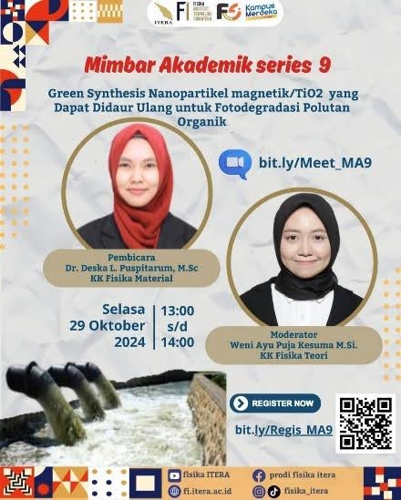 Mimbar Akademik Series 9 – Green Synthesis Nanopartikel Magnetik/TiO₂
