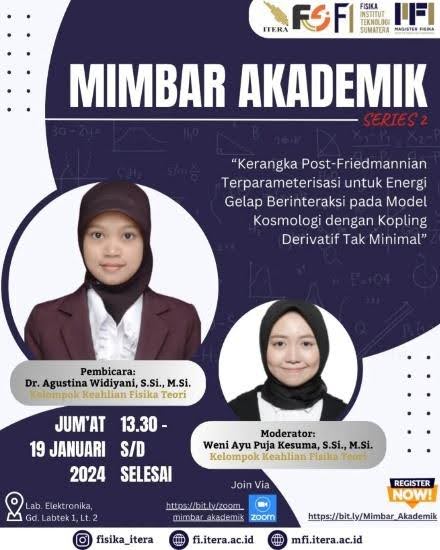 Mimbar Akademik Series 2 – Kerangka Post-Friedmannian untuk Energi Gelap
