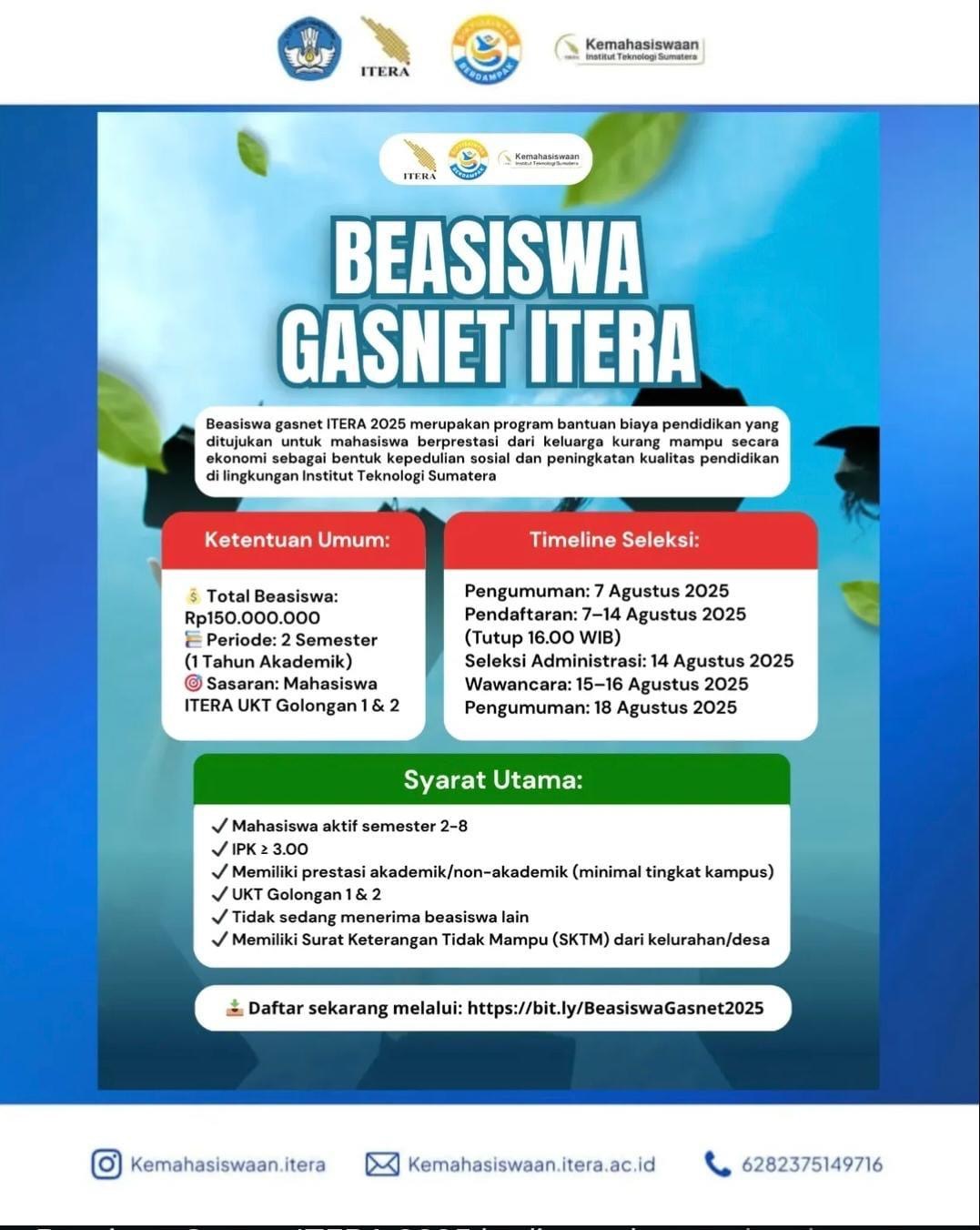 Beasiswa GASNET ITERA