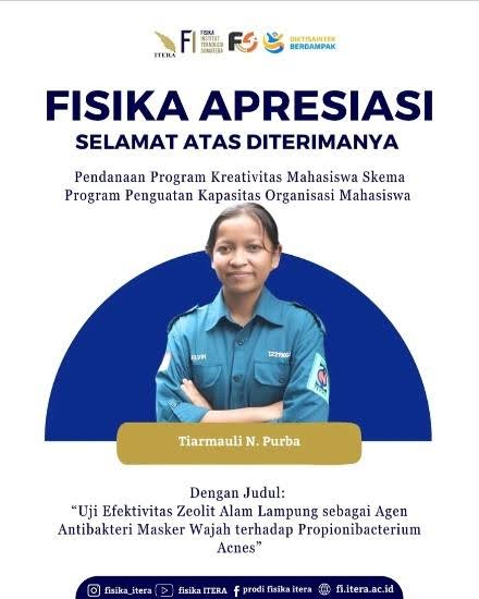 Mahasiswa Fisika ITERA Menerima Hibah PKM: Skema Penguatan Kapasitas Organisasi Mahasiswa